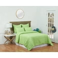 thumbnail image 2 of 20" x 26" Mara Green Cotton Standard Sham - Machine Washable, 2 of 5