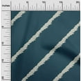 thumbnail image 2 of oneOone Cotton Poplin Twill Teal Blue Fabric Stripe Sewing Craft Projects Fabric Prints By Yard 56 Inch Wide, 2 of 6
