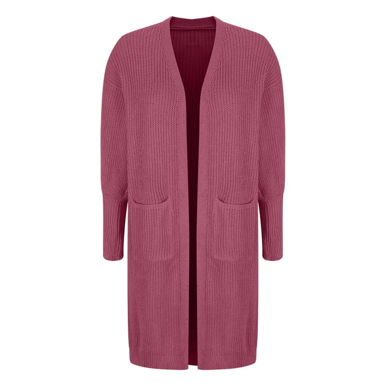 Sakmal Plus Size Cardigan Sweaters for Women Casual Loose Duster