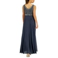 thumbnail image 2 of JKara Womens Chiffon Sequined Evening Dress, 2 of 2