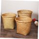 thumbnail image 4 of BESTYASH 2Ud Contenedores De Basura Y Almacenaje Tejidos Para Hogar En Paja Marrón Claro, 4 of 7