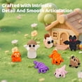 thumbnail image 5 of Juego de 50 figuras de animales articuladas impresas en 3D para niños y adultos, 5 of 5