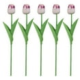 thumbnail image 4 of Fake Flowers 5Pc Set of Lifelike Artificial Realistic Plastic Faux Silk Floral Arrangements for Year Round Home Decor and Seasonal Celebrations Artificial Flowers Clearance!, 4 of 4