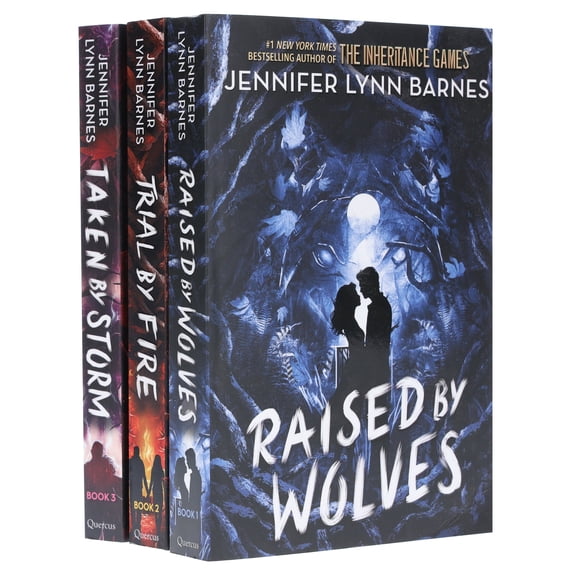 Jennifer Lynn Barnes: Raised by Wolves 3 Books - Ages 12  - Paperback