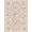 Pink Blue Ivory, Pattern 17, variant on ODIKA Floral Medallion With Distressed Scroll Border And Botanical Sprays Vintage Non-Slip Chair-Friendly for Home Office, Gaming Room, Under Desk
