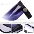 thumbnail image 5 of Gorro con visera para hombre y mujer, gorro antirrayos UV, gorro para el sol al aire libre, para viajes, ciclismo, playa, visera al vacío, color azul, 5 of 5