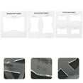 thumbnail image 1 of OUNONA 3pcs Router Inlay Templates for Woodworking with Professional Design Transparent Acrylic, 1 of 6