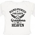 thumbnail image 4 of Inktastic Handpicked for Earth by My Grandma in Heaven Angel Wings Boys or Girls Long Sleeve Baby Bodysuit, 4 of 5