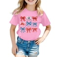 thumbnail image 4 of MAIHAN 250 Anniversary Usa Shirt 250th Anniversary Pretty Flag Heart 1776-2026 Independence Day Tee Tops for Girls Trendy Summer, 4 of 4