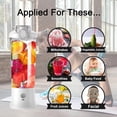 thumbnail image 2 of Ultra-Quiet 21oz Portable Blender - 30s One-Touch Blending, Waterproof USB-C Charging - Ideal for Sports, Picnics, Post-Workout Recovery (Includes Travel Lid & 600ml Cup), 2 of 5