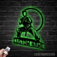 thumbnail image 3 of Craftnamesign Custom Karate Martial Arts Metal Wall Art with LED Light, Custom Karate Name Sign, 3 of 5