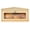 Yellow, variant on Bread Box for Kitchen Countertop Wooden Corner Breadbox Counter Food Storage Bin Container Farmhouse Rustic Homemade Bread Fresh Keeper Organizer Holder Vintage Stackable with Window (Black)