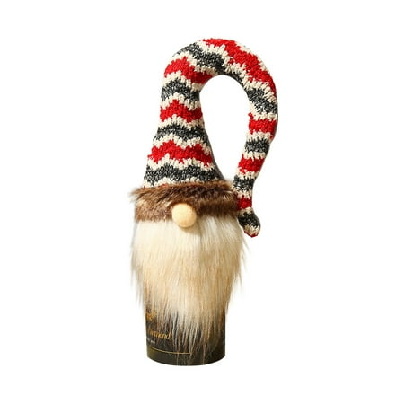 

Wine Bottle Cap Bag Christmas Wine Decoration Decoration Wine Bottle Holiday Clothing Wine Bottle Gift Packaging Cap