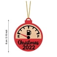 thumbnail image 3 of Xihbxyly Colgantes Navideños de Madera, Diseño Al Óleo, Decoración Colorida y Brillante, Fáciles de Colgar, Decoración para Fiestas En El Jardín, Celebración Navideña, 1 Pieza, Tamaño 10 X 5 Cm, 3 of 4