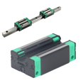 thumbnail image 1 of Bloque De Rodamiento De Riel De Movimiento Lineal, Bloque Deslizante De Movimiento Lineal De Alta Velocidad Acero De aleación Alineación Automática De Bajo Ruido Para Metalurgia, 1 of 7