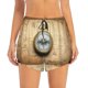 thumbnail image 2 of Balery Magnetic Old Compass On World Map Pantalones cortos deportivos para mujer con forro y dos bolsillos, elásticos, para entrenamiento, gimnasio, yoga-X-Large, 2 of 7