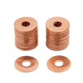 thumbnail image 1 of 40Pcs Arandelas de Cobre Unique Bargains Junta Plana 6mm Diámetro Interior, 1 of 7