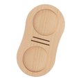 thumbnail image 1 of Coffee Powder Press Mat Clear Texture Wood Coffee Tamper Mat Prevent Scratching Beech Universal Non Slip For Storage ANGGREK Otros, 1 of 8