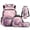Axolotl Cherry Blossom, variant on Aplkyhs Pink Bow Capybara Kids Backpack Set of 4 with Lunch Box Pencil Case and Water Bottle Carrier Includes Schoolbag with Front Pocket Elementary School Girls