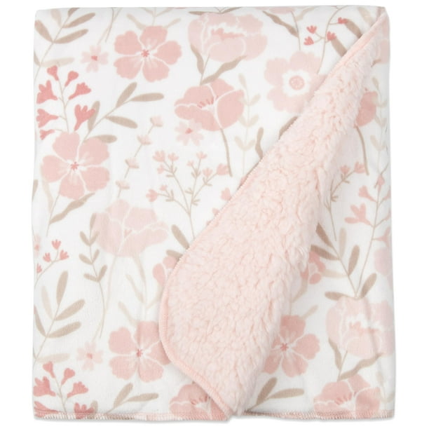 Manta para Bebé Esenciales para Bebé 89x76 cm Súper Suave y Reversible