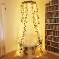 thumbnail image 5 of String Lights, [Set of 2] Mini Outdoor LED String Lights 10M Waterproof Battery 100 LED Lights with Remote Control Indoor and Outdoor Decoration for Christmas Wedding Home Garden (Warm White), 5 of 5