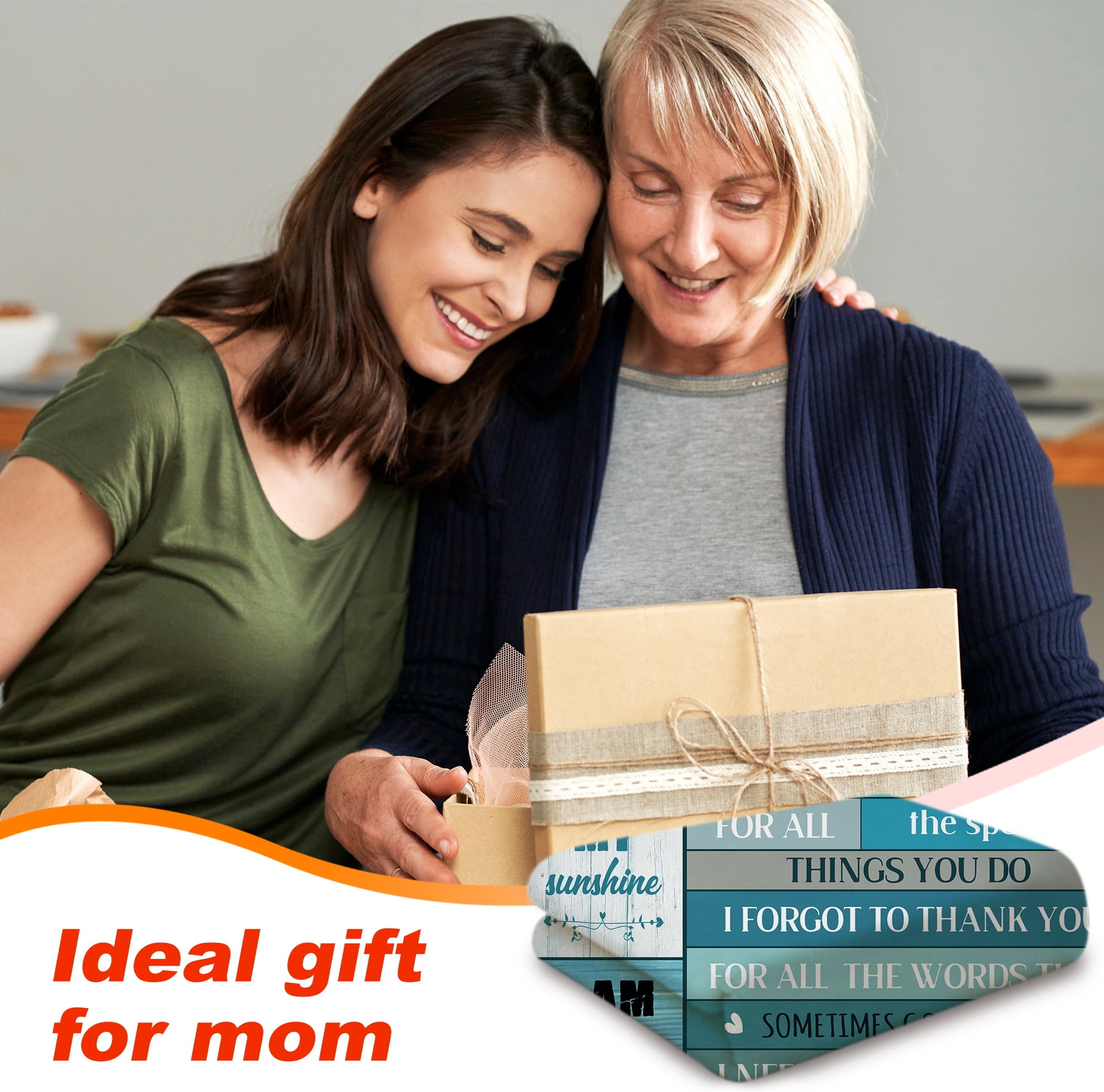 Soft Warm Mom Blanket - Birthday Gift Blanket for Mom Happy Mothers Day Throw Gift for Mother, Wife, Grandma from Daughter, 50"x60"