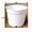 White, variant on 20,30,40 New 2 Inch Plastic Nursery Pots ~ Pots are 2-4 Inch Round at The Top and 1.6-3.15 Inch Deep Color: Black,White