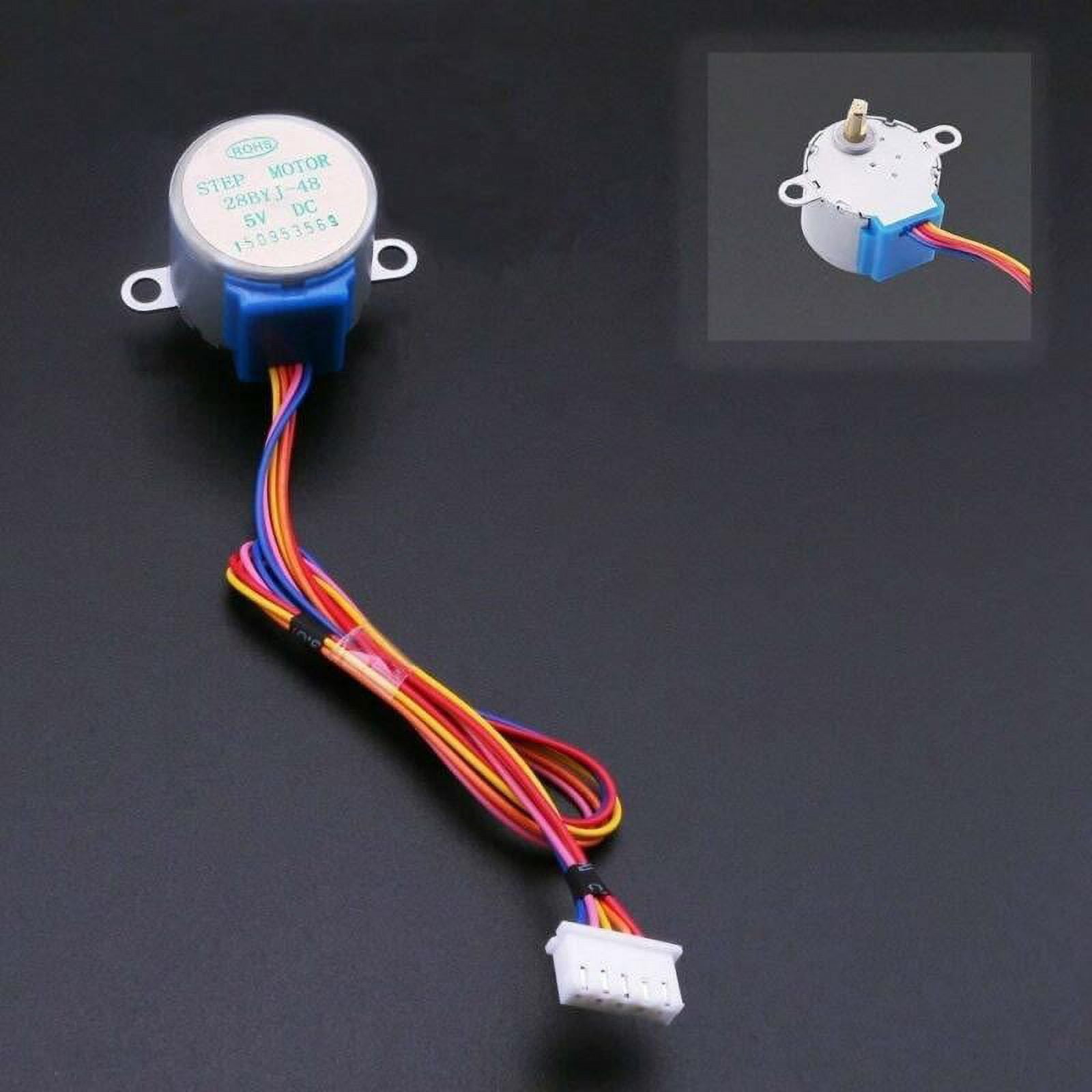 5V 4-Phase Geared Stepper Motor with Uln2003 Driver Board 28Byj-48 for Arduino