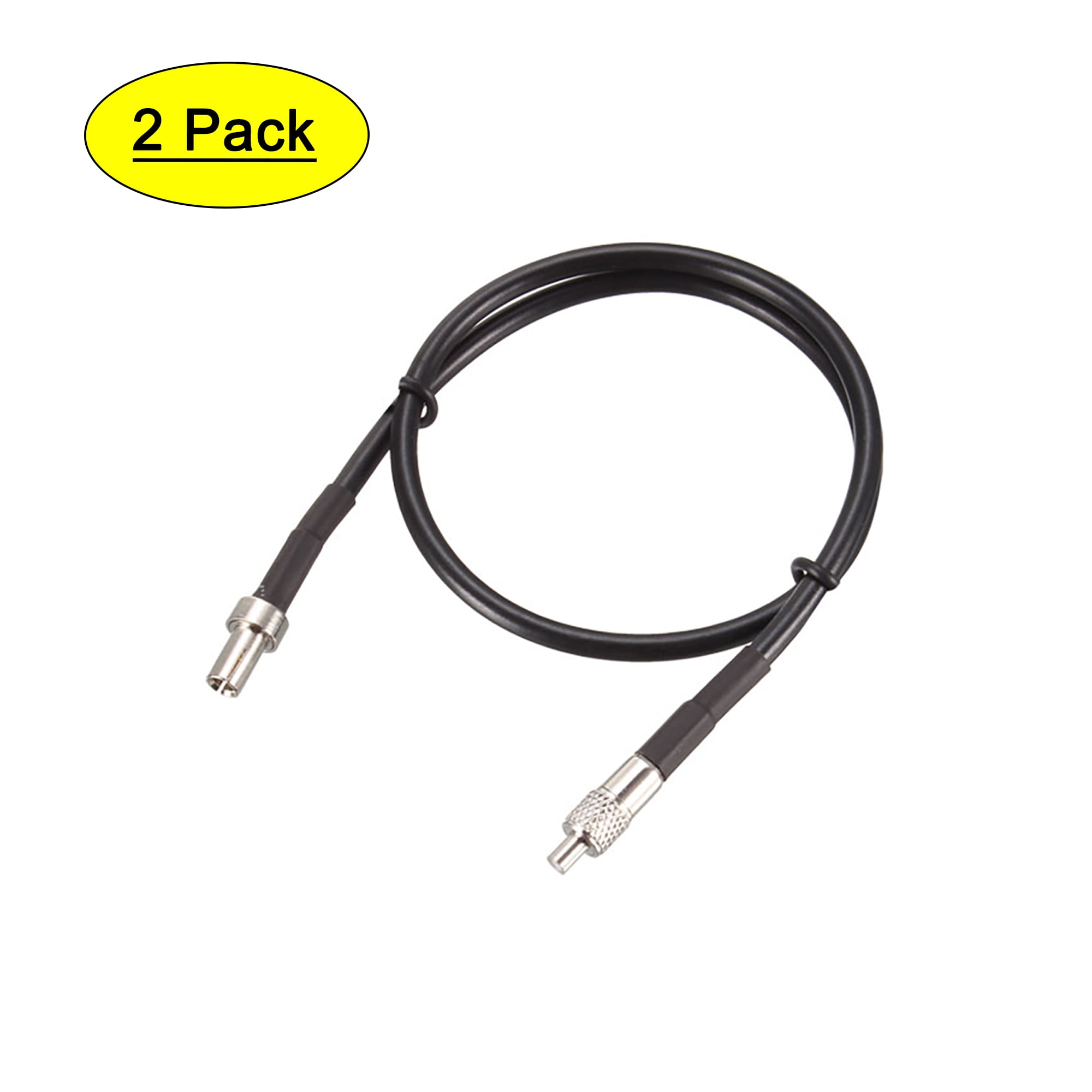 uxcell TS9 Male to TS9 Female RF Coaxial Extension Cable RG174 Jumper Cable 10 ft 2pcs 