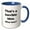Blue/White, variant on 3drose, Image of That’s a Horrible Idea What Time Quote, 11oz Two-tone Blue Mug
