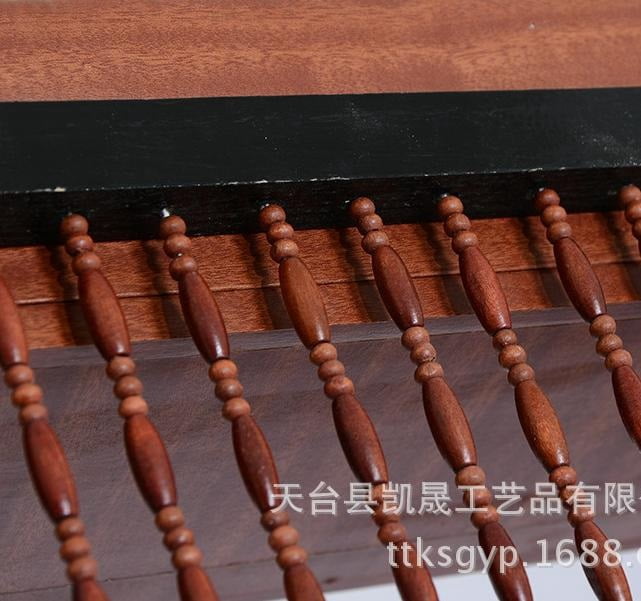 Bamboo Wood Beaded Curtain for Doors, Hanging Room Divider, Decorative Privacy Screen, Handmade Curtain for Balcony/Patio Door