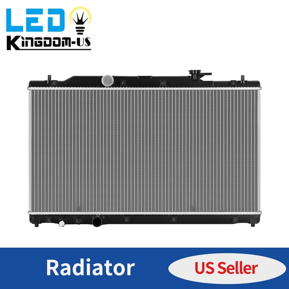 LEDKINGDOMUS Direct Fit Radiator for 2023-2024 Honda Accord 1.5L L4, OEM HO3010256 & 1901064AAO1 Replacement (CAP NOT INCLUDED)