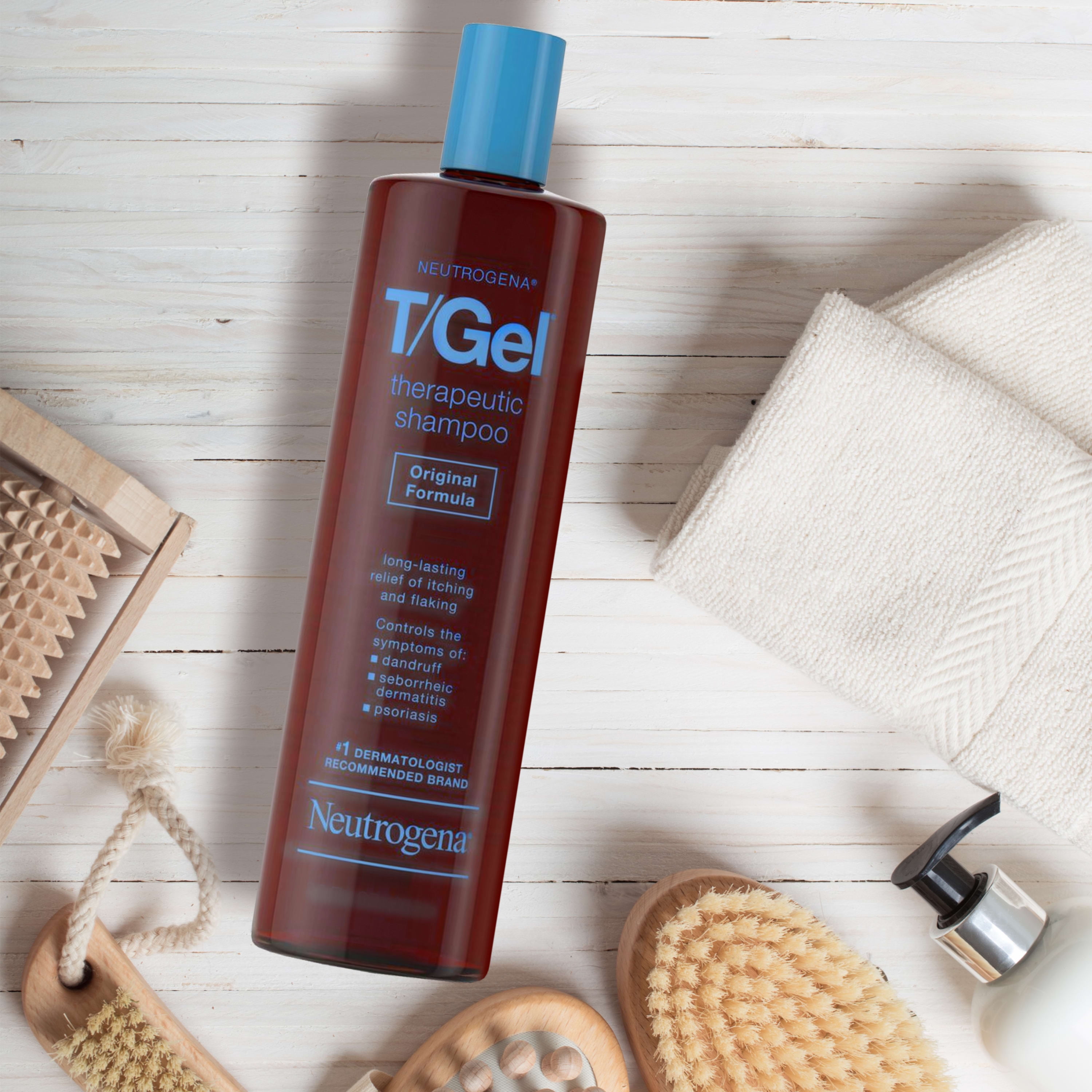 Neutrogena T Gel Therapeutic Dandruff Treatment Shampoo 16 Fl Oz Walmart Com Walmart Com