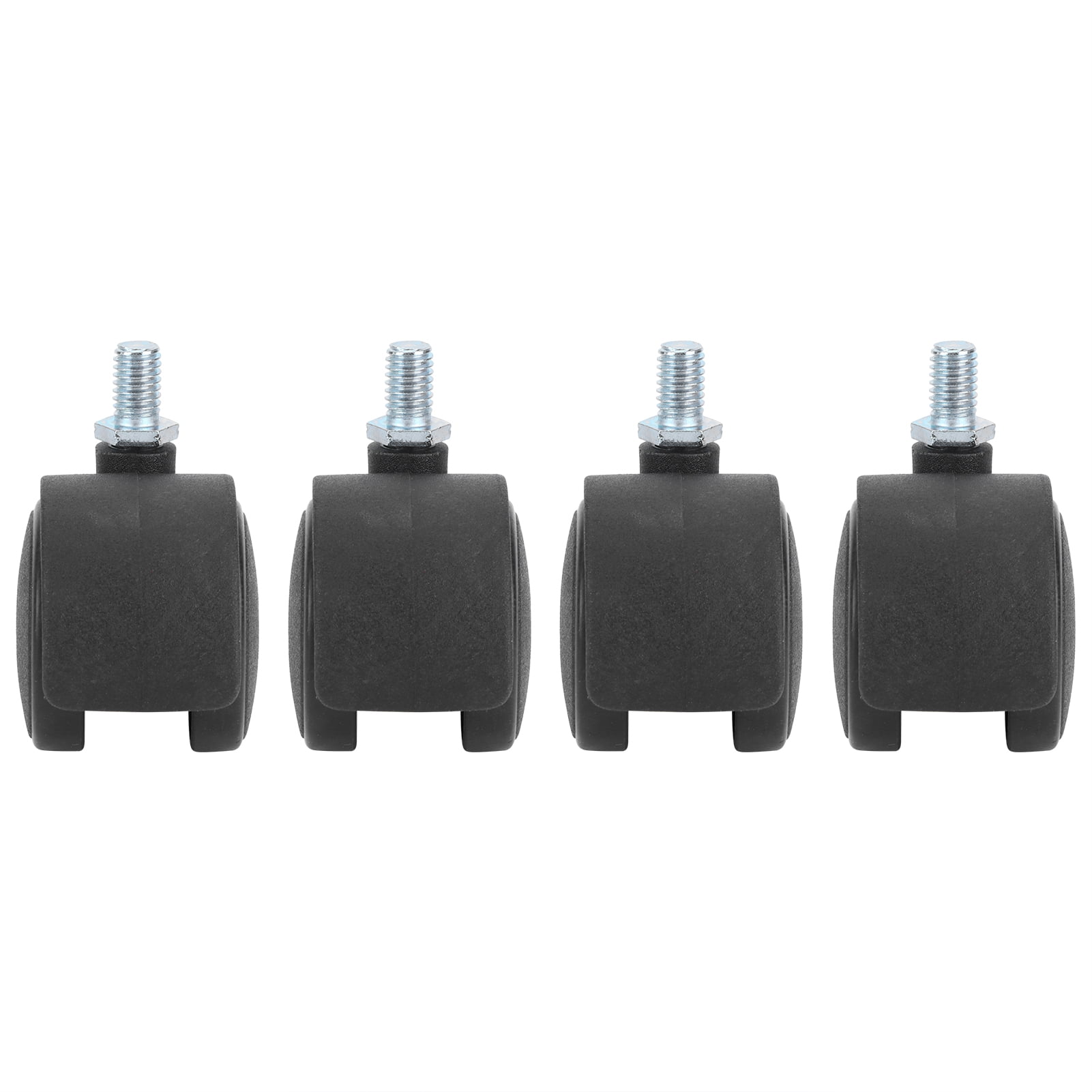 EBTOOLS 4Pcs 1.5in Casters 360 Degree Rotatable Universal Plastic Wheel For Cabinet Cha
