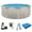 Phoenix, variant on Aquarian Phoenix Steel Outdoor Above Ground Swimming Pool Kit, Gray