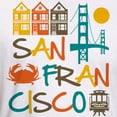 thumbnail image 3 of CafePress - San Francisco T Shirt - Fitted T-Shirt, Vintage Fit Soft Cotton Tee, 3 of 4