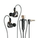 thumbnail image 3 of Auriculares con cable 96dB 3.5mm Reducción de ruido en auditorios de audio al aire libre en vivo Streaming en vivo Grabación de voz Vlogging Auriculares Negro 1.2m Methold EL022391-01B, 3 of 7