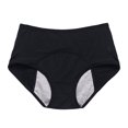 thumbnail image 1 of Qarigey Calzoncillos de mujer a prueba de fugas de diseño Simple, ropa interior transpirable para niñas, bragas Chinlon con cintura Type3 NO3, 1 of 6