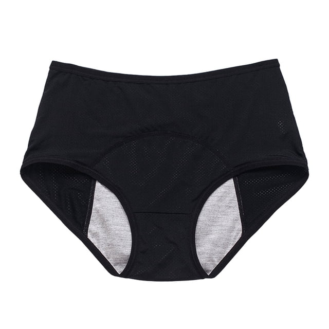 Qarigey Calzoncillos de mujer a prueba de fugas de diseño Simple, ropa interior transpirable para niñas, bragas Chinlon con cintura Type3 NO3