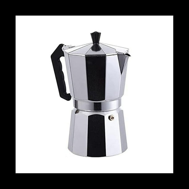 Cafetera Espresso Maker Moka Pot, Stovetop Espresso Maker para Great Flavored Espresso para VitroceráMica EléCtrica