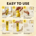 thumbnail image 6 of SonicPower Foaming Drain Cleaner, Foam Sink Cleaner and Deodorizer, Drain Clog Remover for Kitchen Sinks, Bathrooms, Garbage Disposals, Shower Drains, Tubs, Washbasin (Variety Pack), 6 of 8