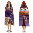 thumbnail image 3 of Inside Out Hooded Blanket Soft Warm Cloak Wearable Blanket Hoodie For Kids Adult Cozy Flannel Fleece Bedding Throw Hooded Blanket, 3 of 7
