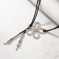 thumbnail image 3 of 2PCS Vintage Western Style Bohemian Hollow Flower Necklace Accessories For Parties Dating And Daily Wear, 3 of 5