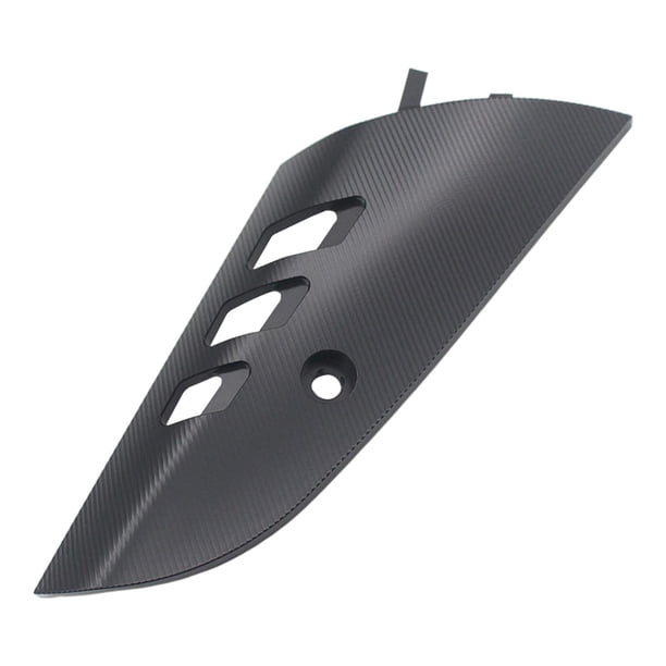 Cubierta del amortiguador del balancín de la rueda delantera de aluminio modificado con equipos CNC. Negro