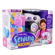 Made by Me Toy Sewing Machine for Kids, Beginner DIY Craft Kit with Fabric and Accessories, Ages 8+, Holiday Gift for Creative Play