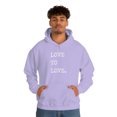 thumbnail image 4 of Love to Love Heavyweight Graphic Hoodie, 4 of 7