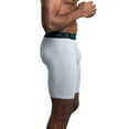 Fruit of the Loom Men's Breathable Cotton MicroMesh Long Leg Boxer