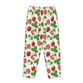 thumbnail image 5 of Xecao Strawberry Women's Straight Lounge Pajama Pants: The Epitome of Relaxed Sleepwear, 5 of 9