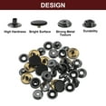thumbnail image 4 of Unique Bargains 10 Sets Copper Snap Buttons, Press Buttons Metal Snap Fasteners 15mm, Black, 4 of 5