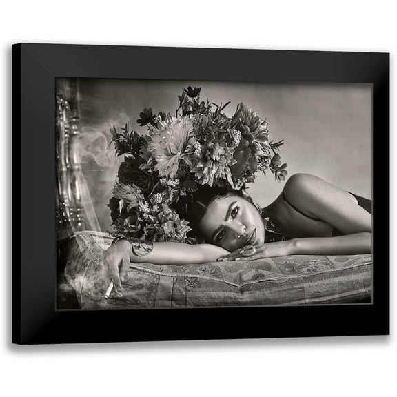 Navarro, Ernesto 14x11 Black Modern Framed Museum Art Print Titled - I Would Like to Give You Everything